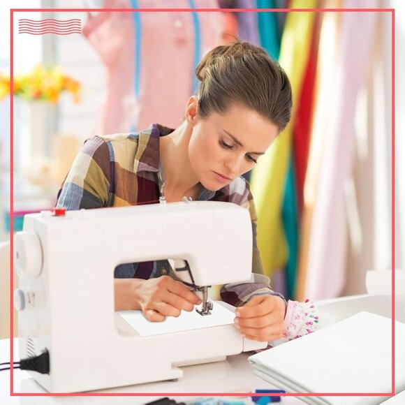 White Cotton Fabric 59x2 Yards Quilting Sewing Material for DIY Crafting - Picture 3 of 7